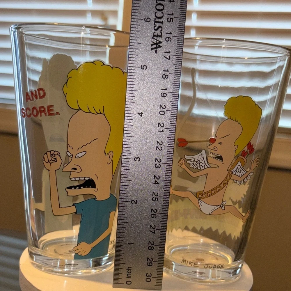 Beavis and Butt-Head Glassware Set